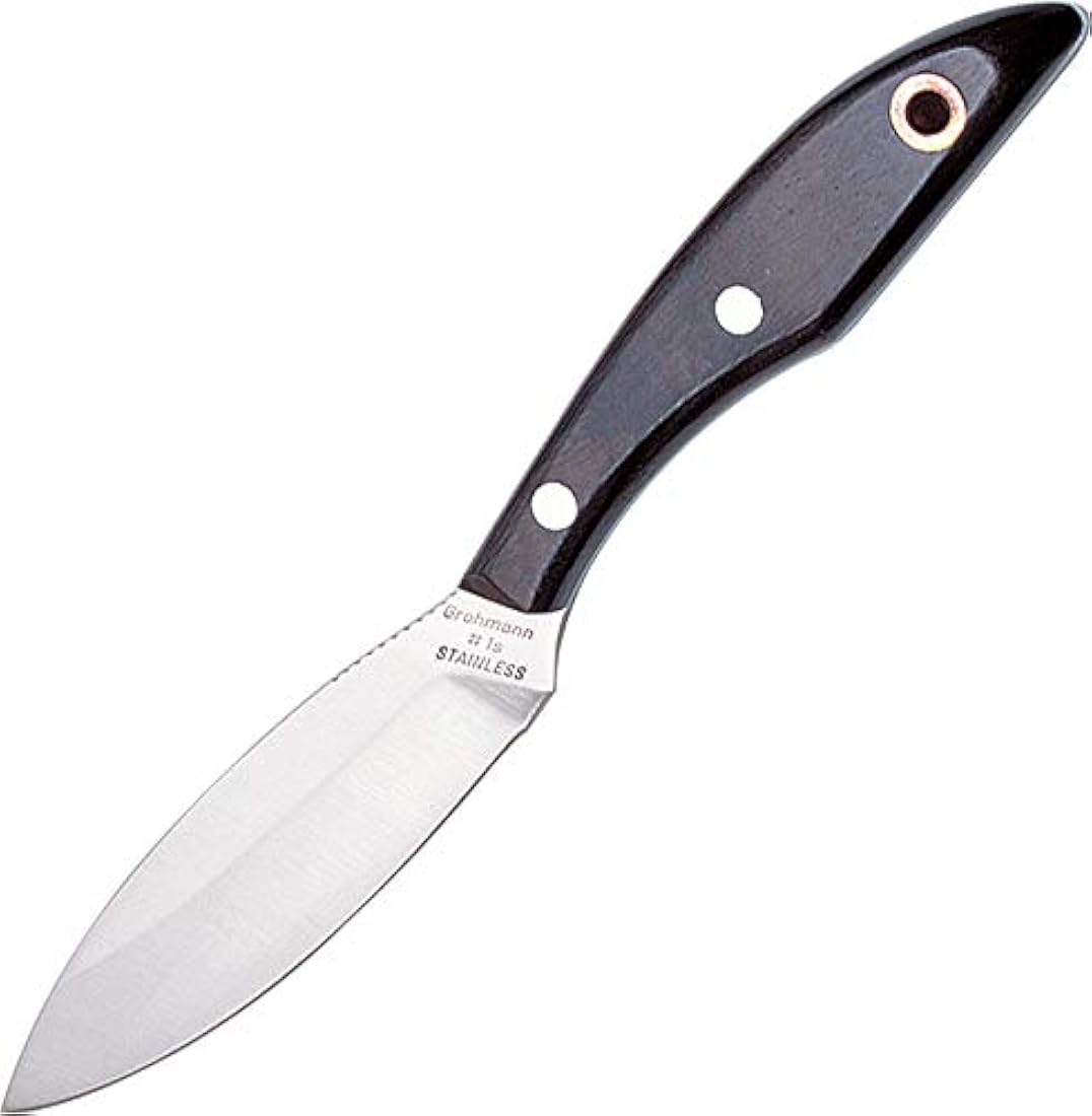 Grohmann diseño original – Cuchillo de hoja fija, 4 en,