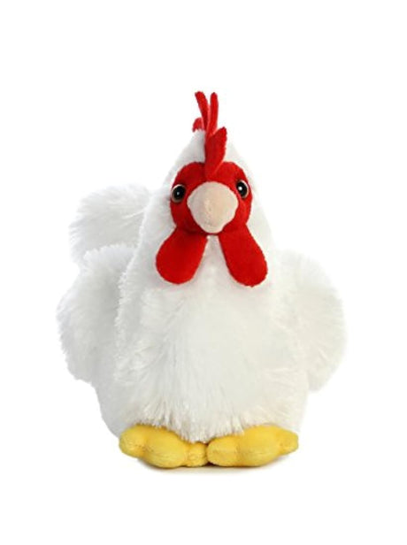 gallina de peluche  blanco Mini Flopsie 8