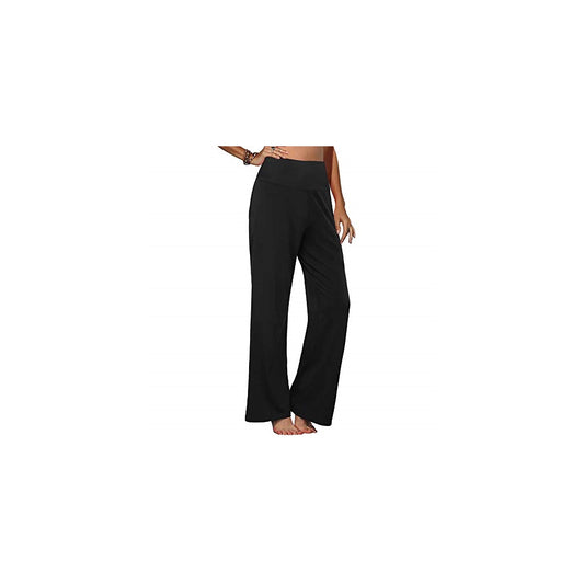 Pantalones palazzo para mujer diseño elástico Talla s