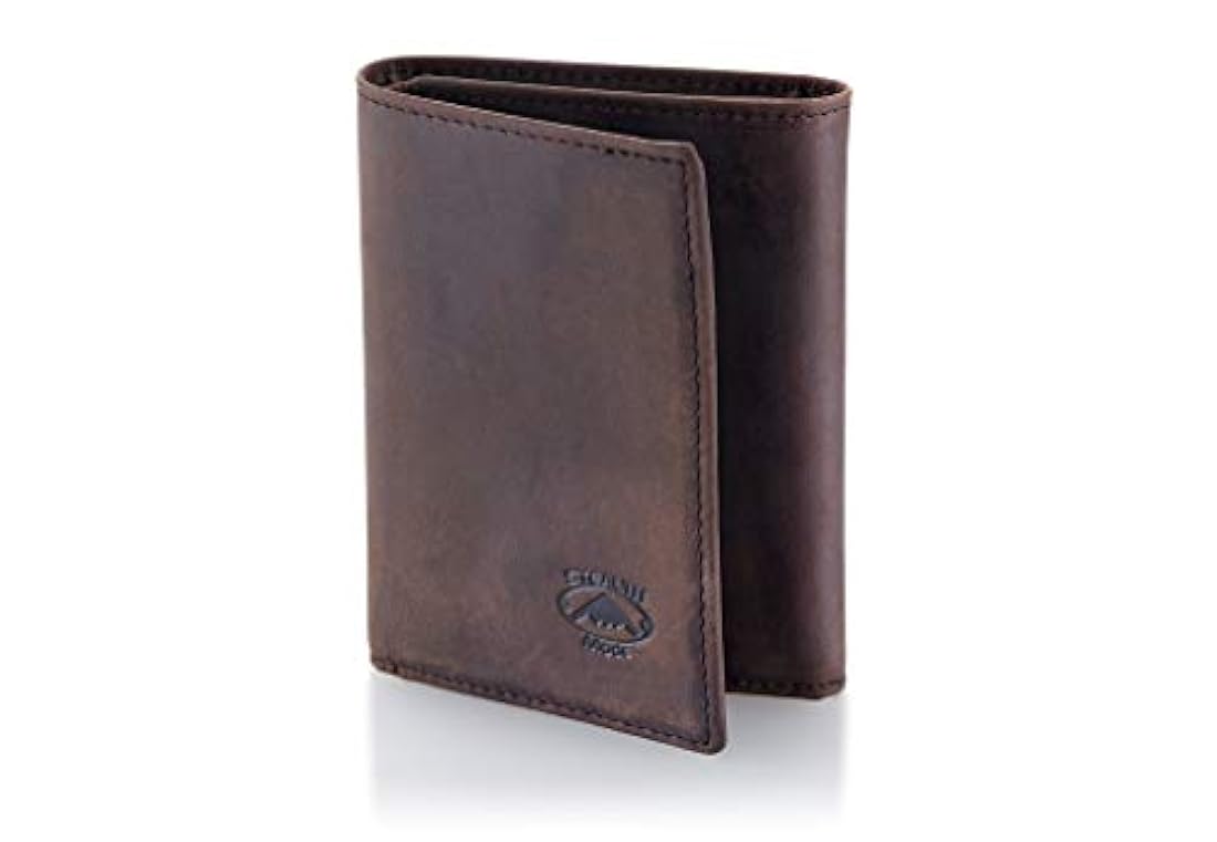 Billetera de piel para hombres Stealth Mode