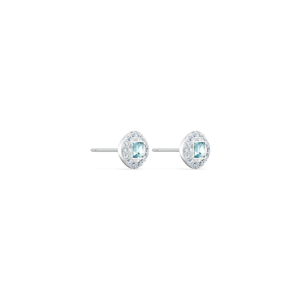 Aretes para mujer con cristales azules