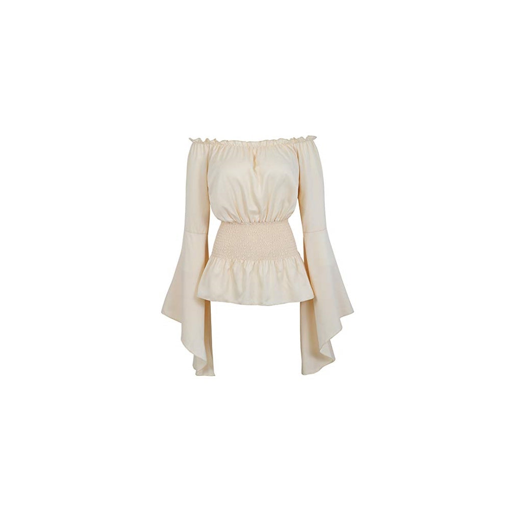 Disfraz de cosplay Blusa victoriana de manga larga XS