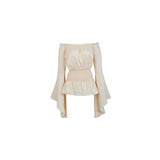 Disfraz de cosplay Blusa victoriana de manga larga XS