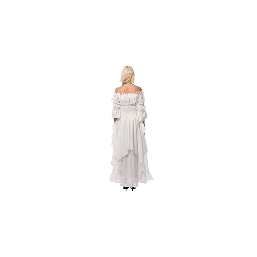 Disfraz Vestido victoriano novia medieval gótico talla  S/M
