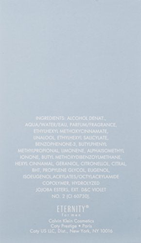 Calvin Klein ETERNITY para Hombres AQUA Eau de Toilette
