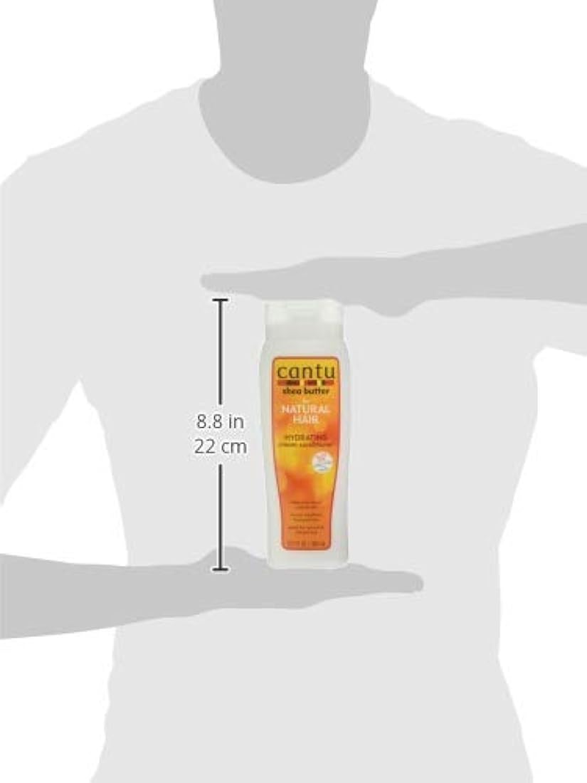 Acondicionador hidratante de cabello natural 400 ml, CANTU