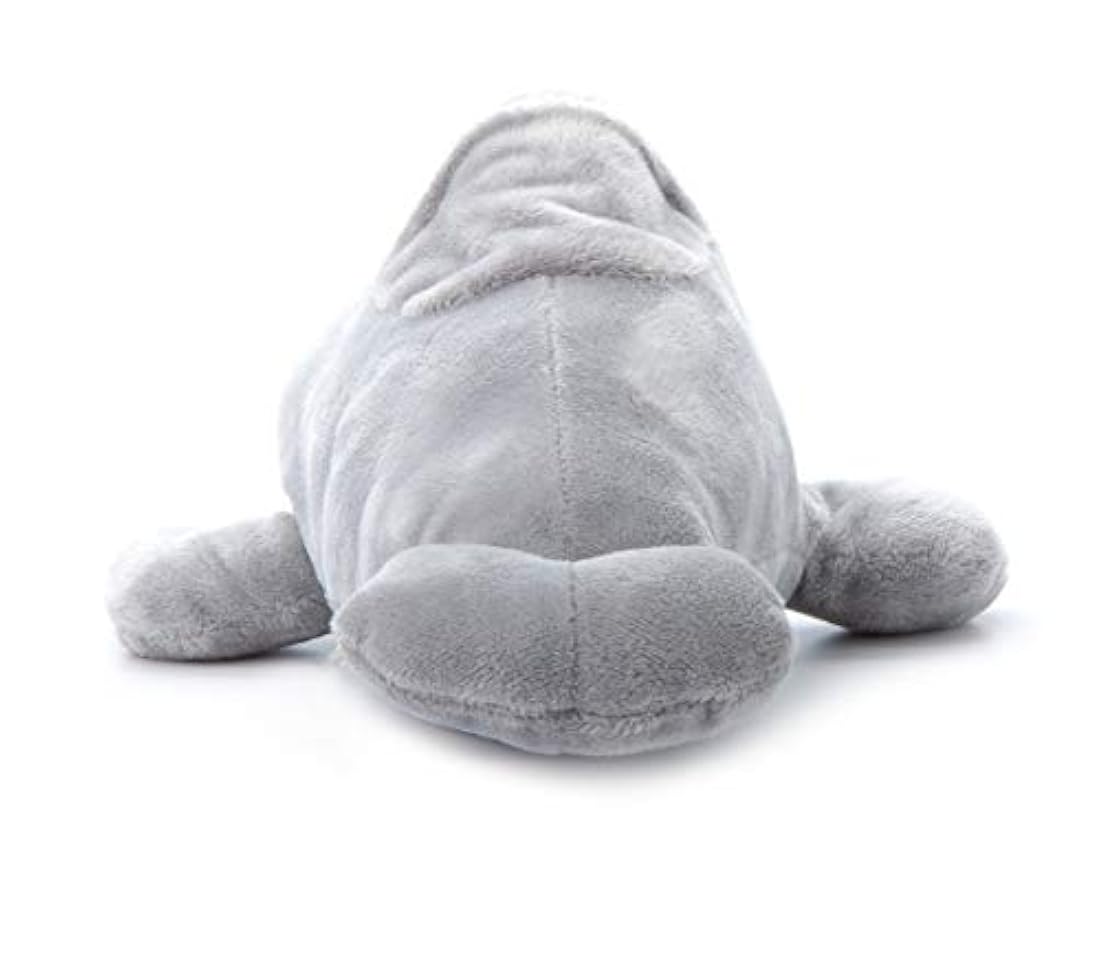 Peluche de Manatí color gris para niños.The Petting Zoo