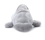 Peluche de Manatí color gris para niños.The Petting Zoo