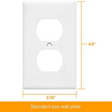 enerlites Duplex placa de pared de salida, 1 - 4