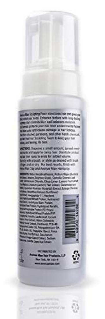 Avenue Man Hair Products - Espuma para esculpir para hombres