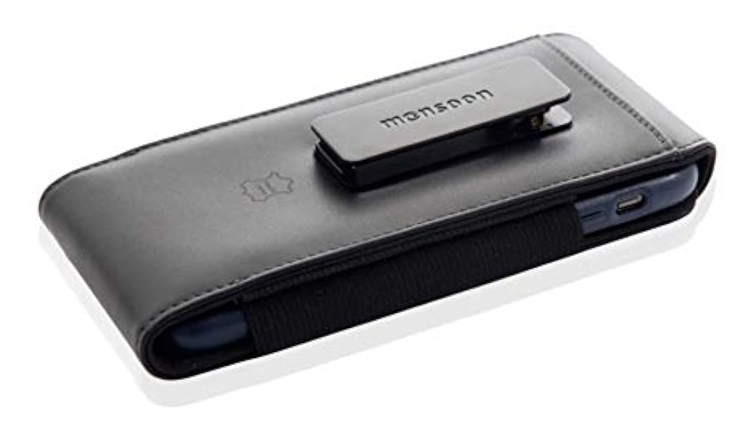Funda de piel con pinza para cinturón