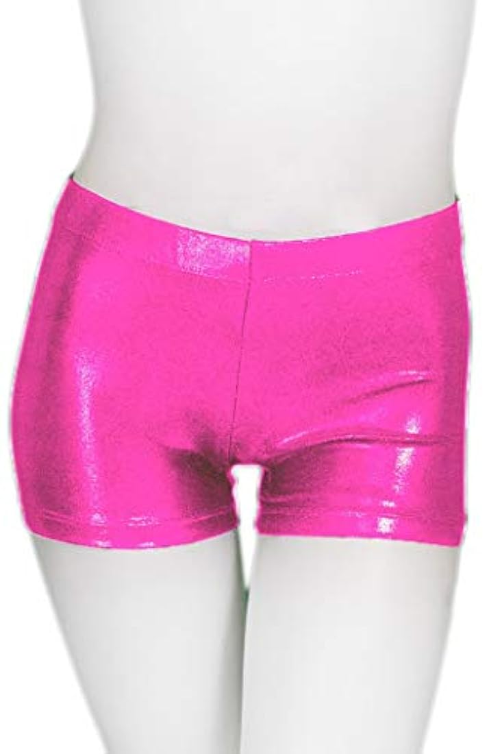 Shorts de gimnasia acrobacias Rosado 2-14 años