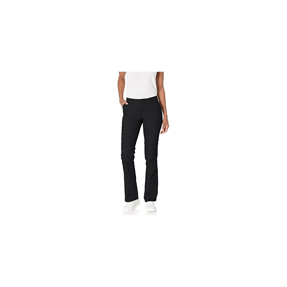 Pantalón de sarga elástico delantero plano talla XXl