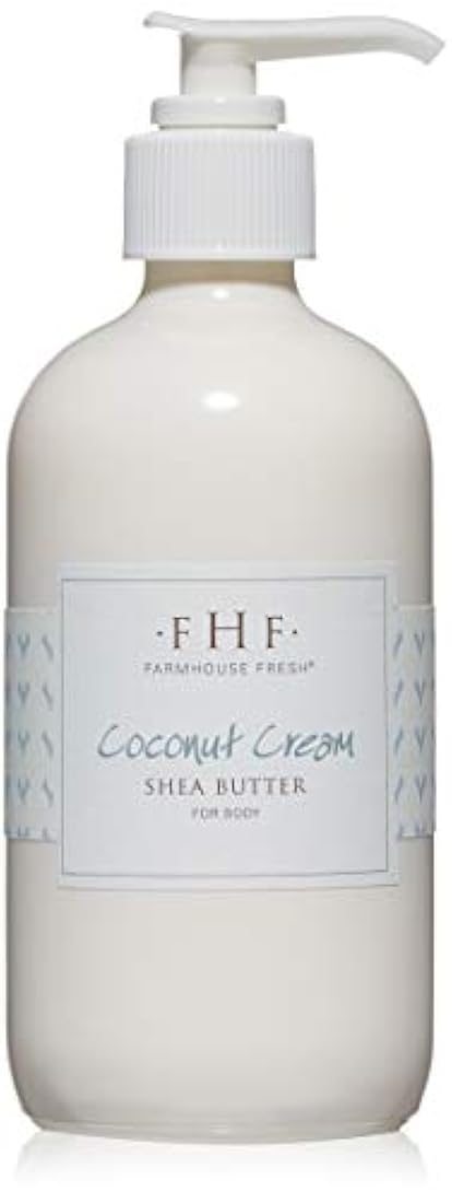 crema de coco fresca para cuerpo