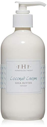 crema de coco fresca para cuerpo