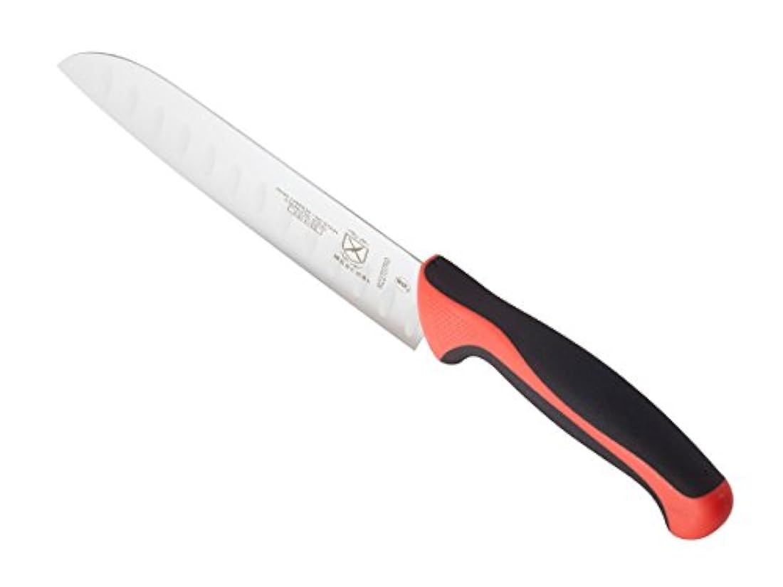Cuchillo Santoku 7, Rojo