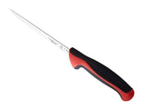Cuchillo de deshuesar estrecho de 15 cm., Rojo