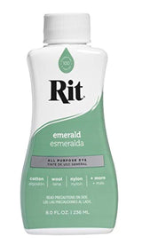 Tinte líquido para telas Rit Dye, 8 onzas, negro