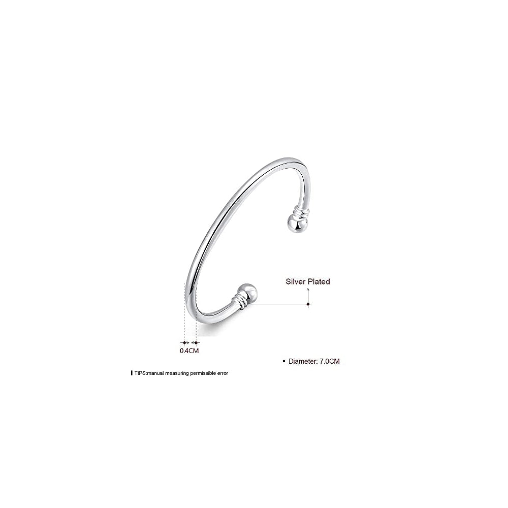 Pulseras y tobilleras de plata de ley 925