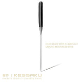 kessaku cuchillo Santoku – japonés de acero, 7-Inch
