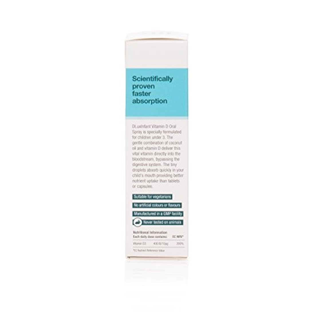 betteryou dluxinfant vitamina D3 spray oral 0.5 fl oz