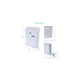 Buzón de Carta o coreo con bloqueo SERENELIFE SLMAB26