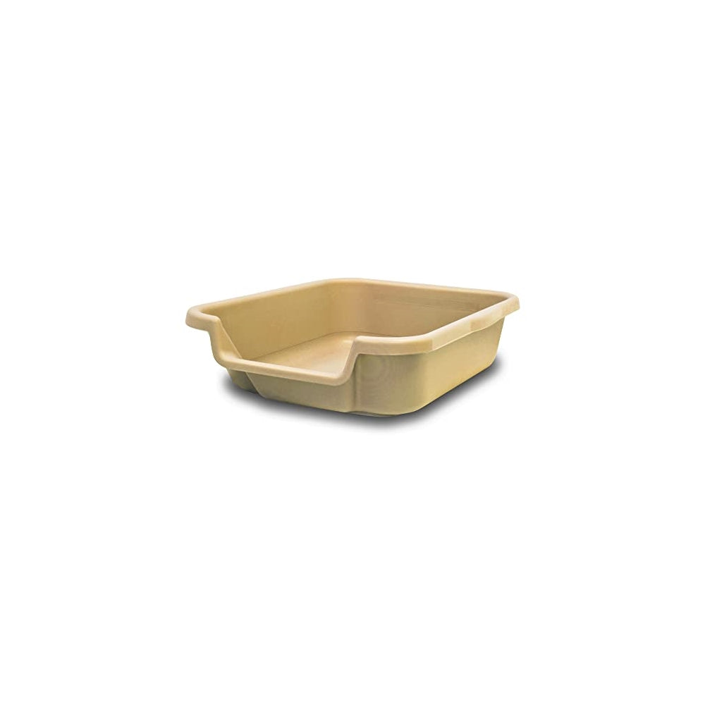 bandeja de arena para gatos beige PuppyGoHere