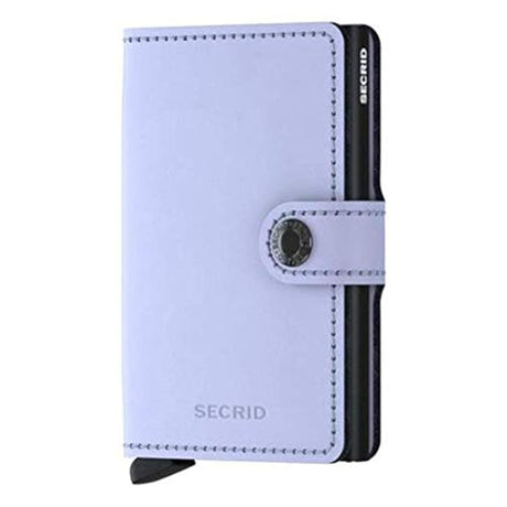 Secrid miniwallet mate lilac-black RFID tarjeta portafolios