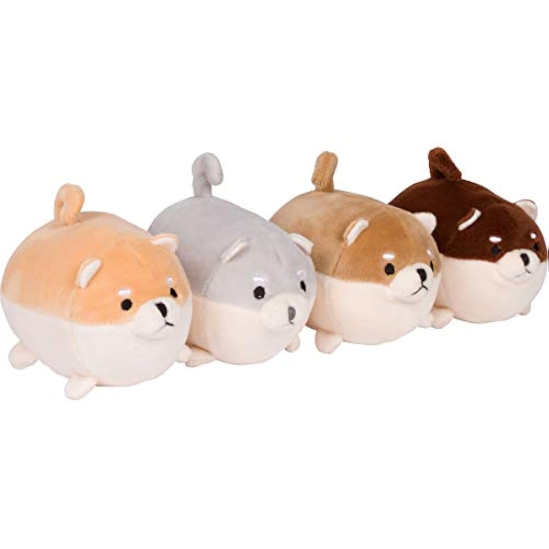 Peluche con 4 cachorros en barriga