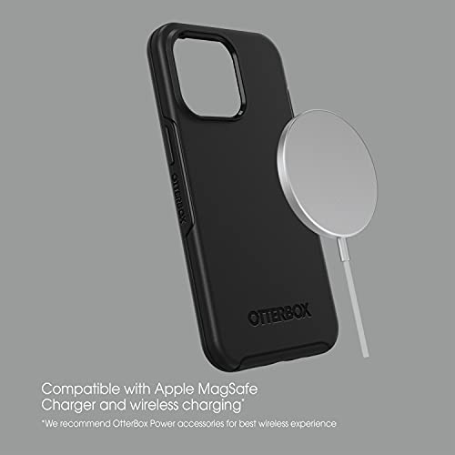OtterBox Symmetry Series - Funda sólo para iPhone 13 Pro - Enigma (negro/gráfica de enigma)