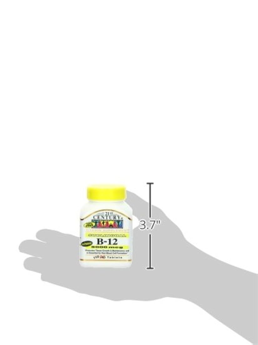 21st Century B 12 1000 mg comprimidos de liberación prolonga