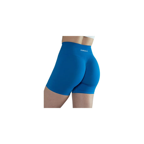 Shorts elastico  para mujer talla XS azul