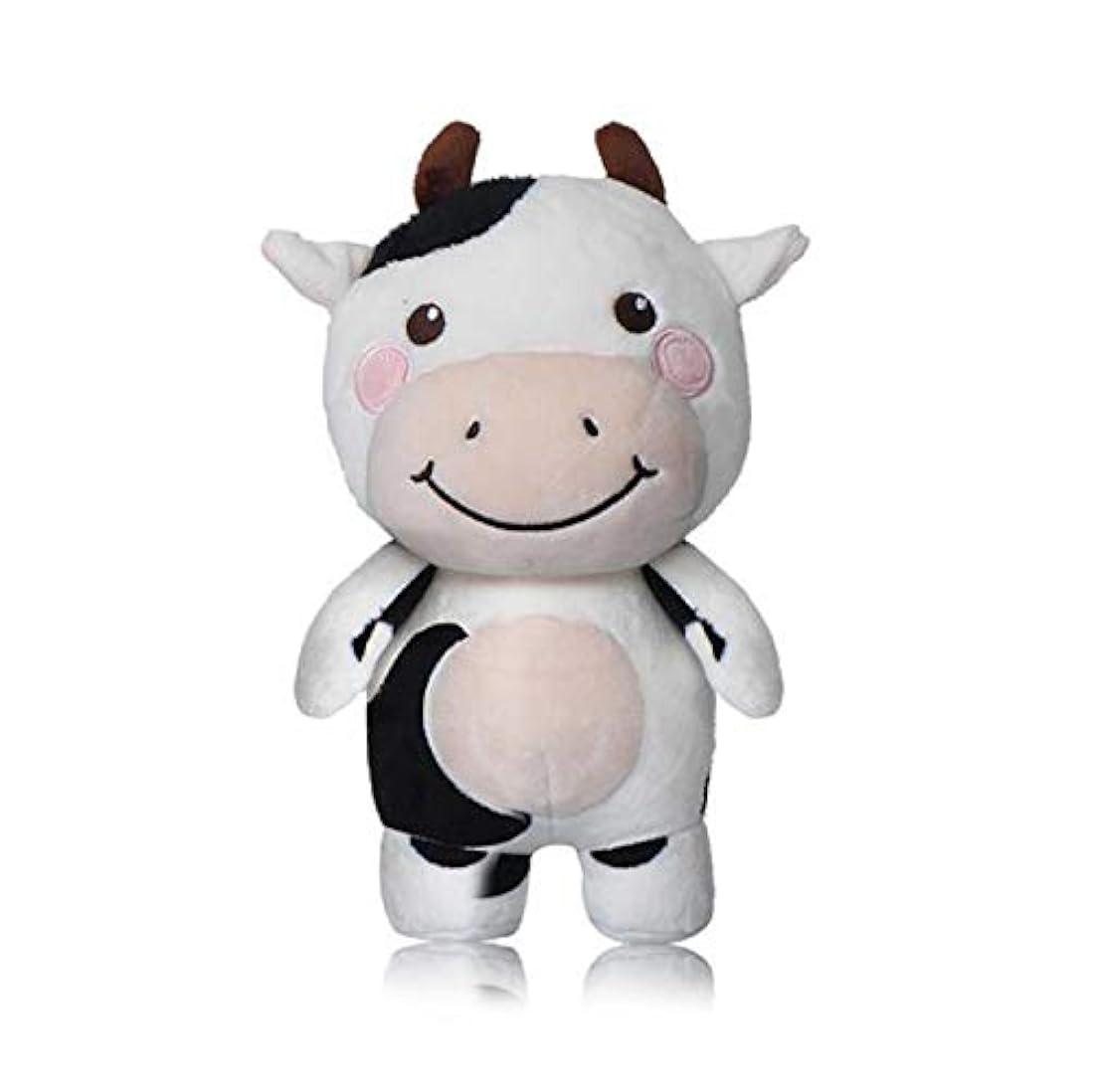 Muñecas de peluche con diseño de vaca sonriente, 10.0 in
