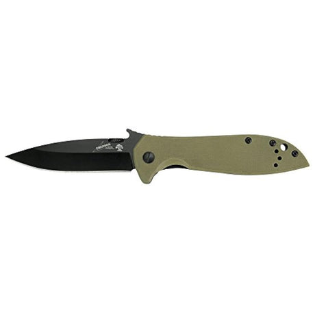 Navaja de bolsillo plegable diseñada por Emerson Kershaw