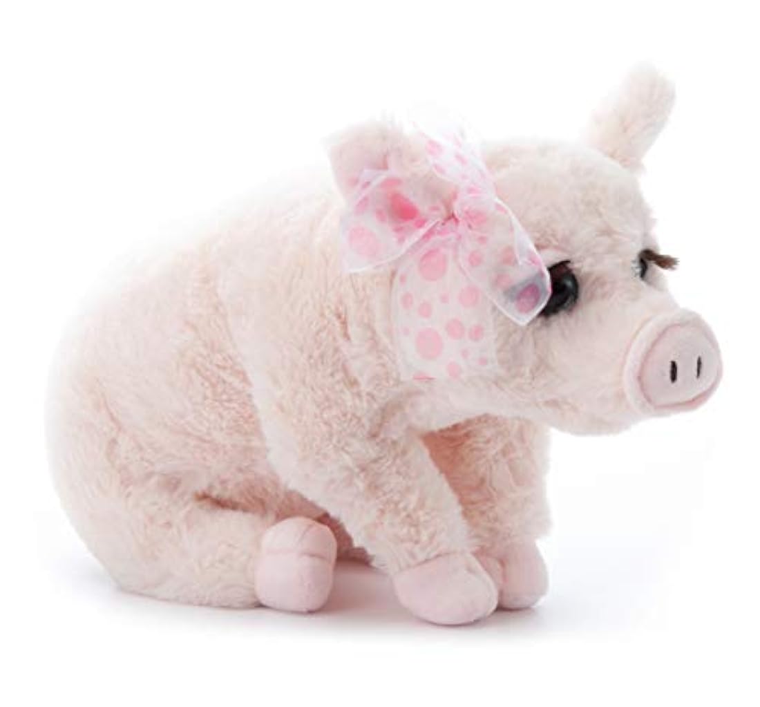 Peluche Lash'z Pig animal, regalos para niñas