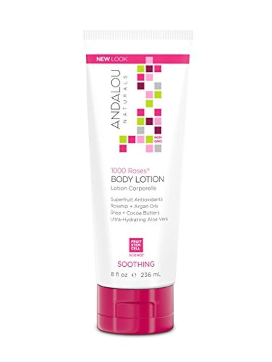 Andalou Naturals - Loción corporal calmante, 8oz