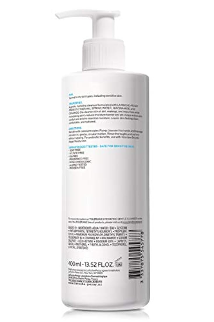 La Roche-Posay Toleriane limpiador suave hidratante