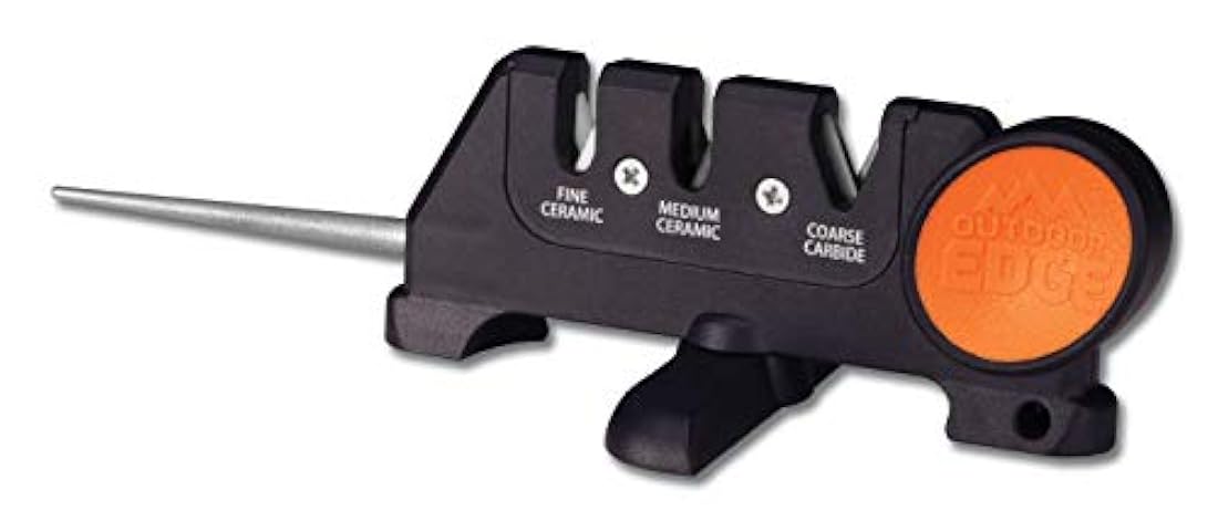 Outdoor Edge - Afilador para cuchillos y anzuelos