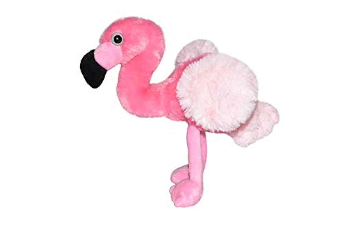Peluche para niños de flamenco color rosado. Wild Republic
