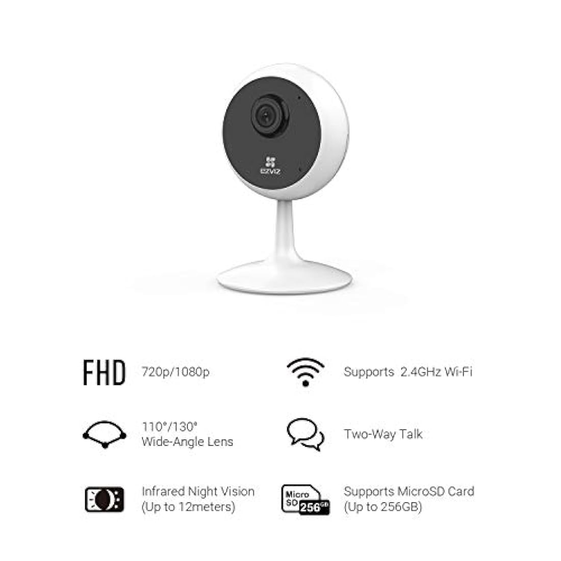 Cámara de seguridad EZVIZ C1C 1080p/720p WiFi interior