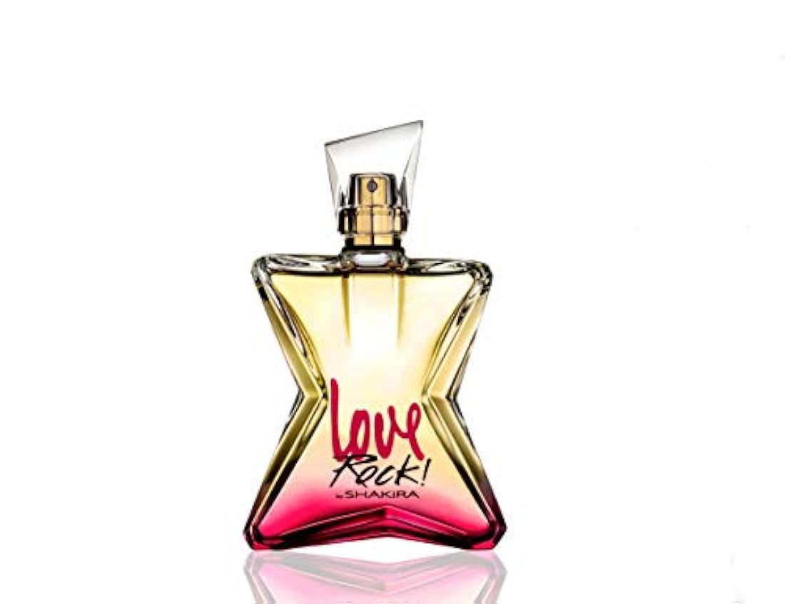 ¡Shakira Love Rock! Perfume Eau De Toilette Spray para mujer, 2.7 onzas líquidas