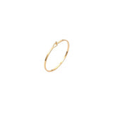Pulsera de barra de oro para mujer simple y delicado