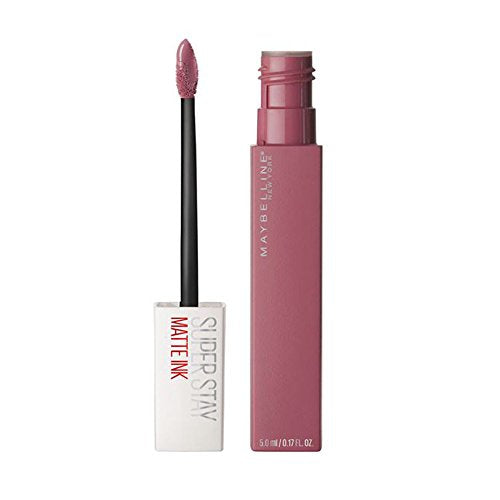 Maybelline Makeup SuperStay Matte Ink Liquid Lipstick, Lover Liquid Matte Lipstick, 0,17 onzas líquidas