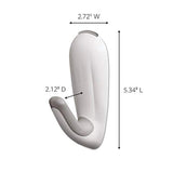 Command Multi-Hook, plástico esmerilado, 17600B-ES