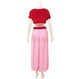 Disfraces Disfraz de Jeannie para mujer, color rojo