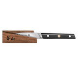 Acero Forjado Pelar de 2.75 pulgadas Cuchillo y madera