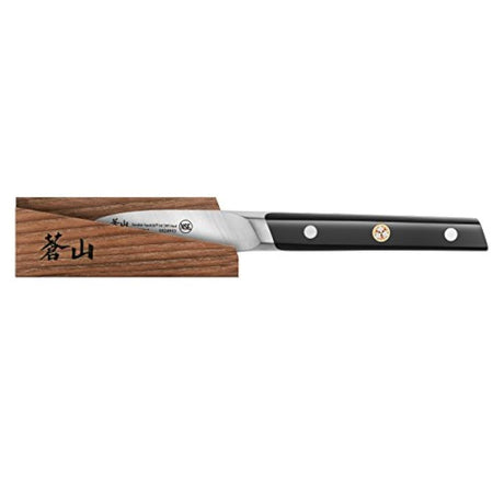 Acero Forjado Pelar de 2.75 pulgadas Cuchillo y madera