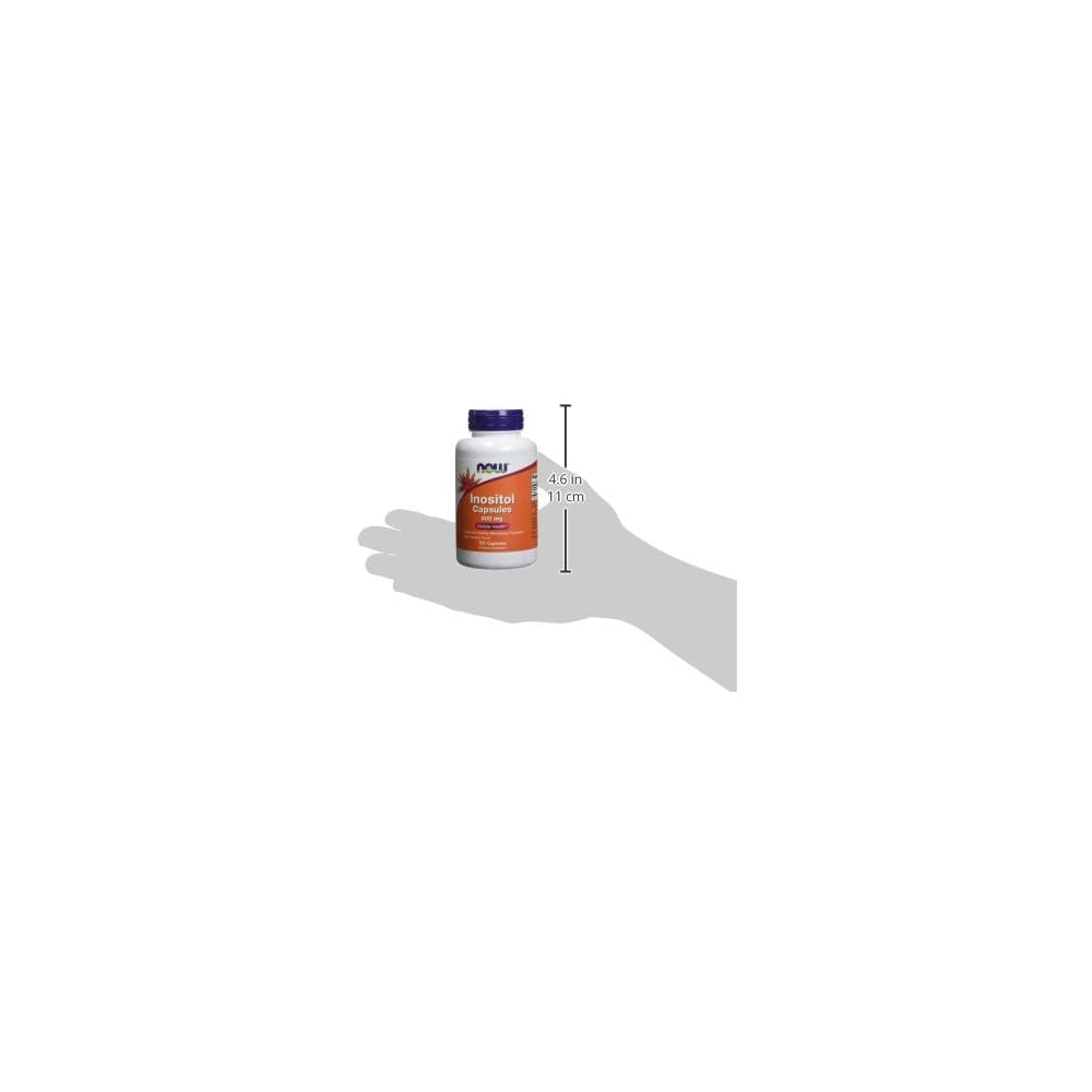 Suplementos Inositol 500mg 100 cápsulas (paquete de 2)