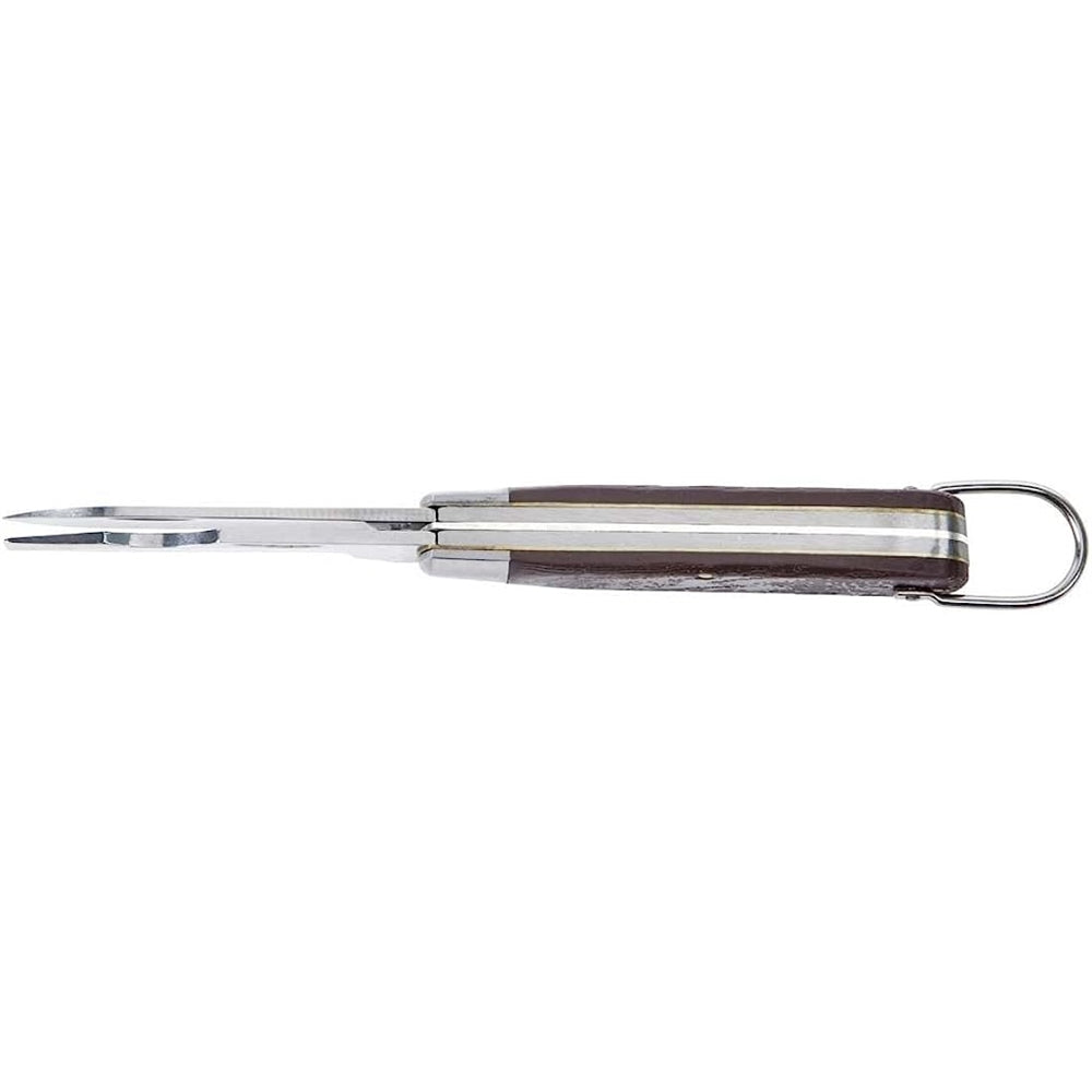 Cuchillo para electricista de bolsillo de 2 cuchillas acero