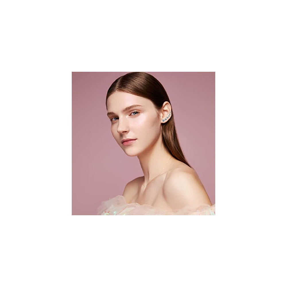 Aretes tipo dormilona acero inoxidable para mujeres